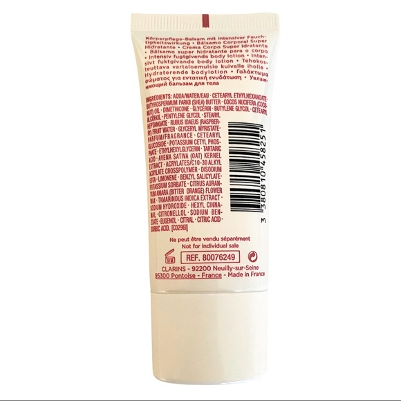 NEW Clarins Moisture-Rich Body Lotion for Dry Skin Travel Size - Picture 2 of 5
